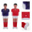 20Pcs Red Resin Table Soccer Players Mini Foosball Replacement Kit 10
