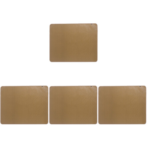 4Sets Foldable Fire Retardant Mat for Camping and Fireplaces