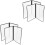 2 Pack Menu Paper Holders Clear Covers Protector Transparent Book 3