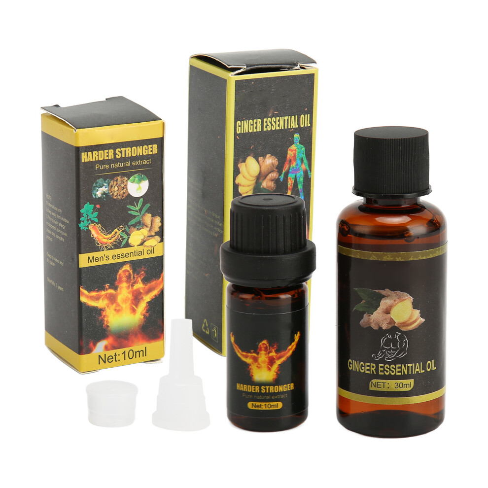 Men's Herbal Massage Oil, Ginger Infused Formula With Penis Growth Potential And Sexual Enhancement Features, Safe For Daily Use