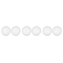 6Pcs Durable Clear Silicone Doll Wig Caps for Head and Hair Protection