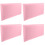 4Pcs Pink Soft PVC Wall Padding for Child Room Protection 6