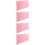 4Pcs Pink Soft PVC Wall Padding for Child Room Protection 9