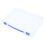 2Pcs Clear Document Storage Holder Box with Buckled Lid for Office Use 3
