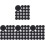 2000Pcs Black Self-Adhesive Felt Circles for DIY Clothes and Crafting 1