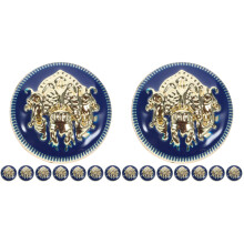 40Pcs Durable Metal Buttons Small Vintage Decorative for Suit Jacket