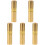 5Pcs Golden Copper Needle Holder Multi-Function Portable Storage Tube 1