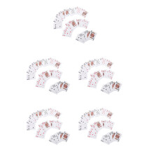 5Pcs Jumbo Braille Playing Cards Waterproof Educational Game for Blind