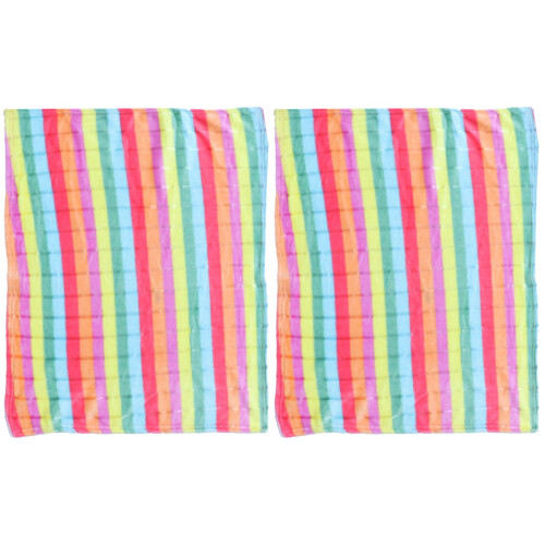 2Pcs Pets Warm Blanket Multi-Color Cozy Soft Durable Blanket for Pets