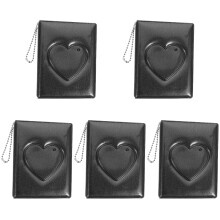 5Pcs Heart Scrapbook Album Portable Photo Holder