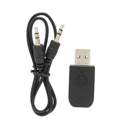 Energy Saving Bluetooth Adapter Lossless Music Wireless Communication USB Transmitter Portable Design Plug And Play Automatic Pairing Mini Size For