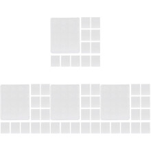 200Pcs Plastic Clear Card Covers for Game and Trading Cards Protection