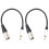 2pcs Speaker Cable Amp Cable Audio Cable 4k Speakers Flat 1
