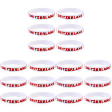 18 Pcs Wristband Country Bracelet Country Wrist Bands