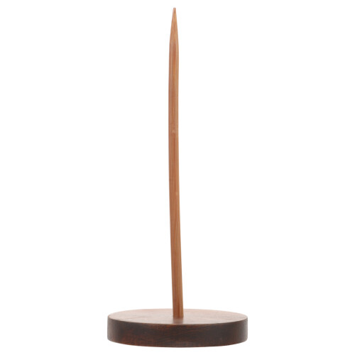 4Pcs Brown Wood Receipt Spike Multipurpose Bill Holder for Desktop 1
