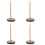 4Pcs Brown Wood Receipt Spike Multipurpose Bill Holder for Desktop 6