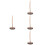 4Pcs Brown Wood Receipt Spike Multipurpose Bill Holder for Desktop 7