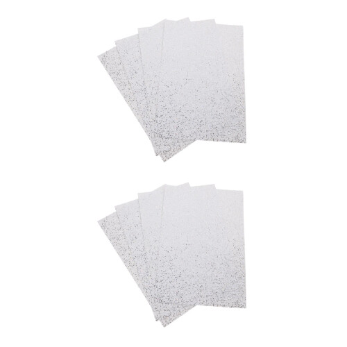 8Pcs Silver PU Bling Crystal Rhinestone Stickers for Mobile Case Decor