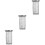 3Pcs Stainless Steel Tea Strainers Silver Tea Infuser Filters 5