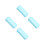 4Pcs Plastic Pencil Storage Box Blue Large Capacity Organizer 5