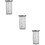 3Pcs Stainless Steel Tea Strainers Silver Tea Infuser Filters 9