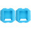 2Pcs Blue Silicone Watch Shell Cover Protector Durable Watch Case 2