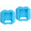 2Pcs Blue Silicone Watch Shell Cover Protector Durable Watch Case 4