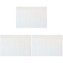 3Pcs White PVC for DIY Sewing and Crafting Use