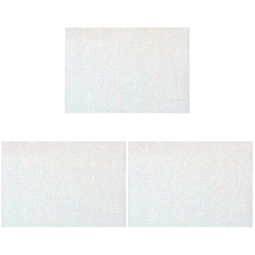 3Pcs White PVC for DIY Sewing and Crafting Use