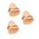 3Sets Cartoon Cat Ear Plastic Motorcycle Accessories Beige 1