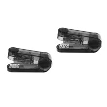 2Sets 360 Rotary Plastic Stapler for Home and Office