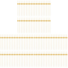 300Pcs Gold Bamboo Cocktail Sticks Decorative Food Picks for Party Use