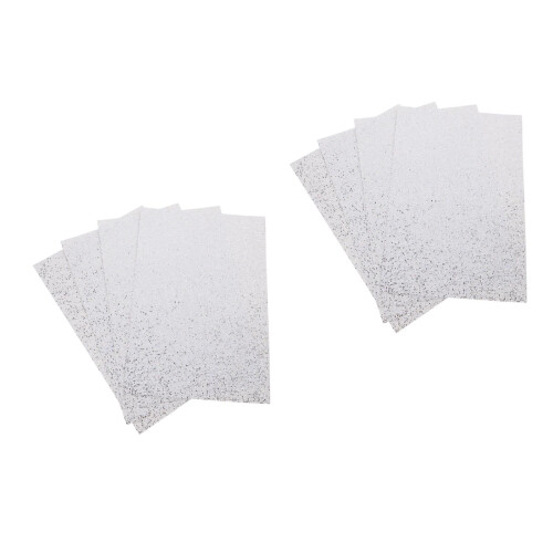 8Pcs Silver PU Bling Crystal Rhinestone Stickers for Mobile Case Decor 2