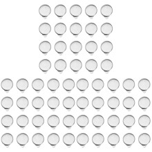 60 Pcs Miss Stainless Steel Round Tray