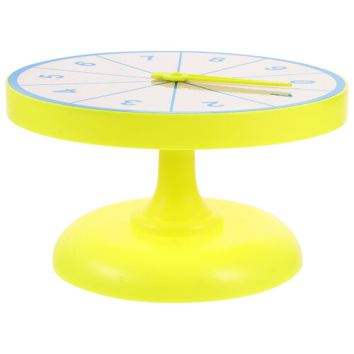 3Pcs Lightweight White Teaching Math Turntables for Game and Party Use 1