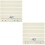 2Sets White Felt Bar Strips DIY Bulletin Board for Wall Memo Display 6