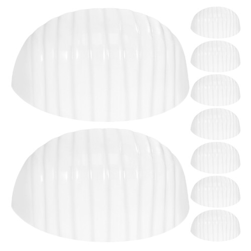 60Pcs PVC Hat Inner Stands White Hat Holders for Baseball Caps 2