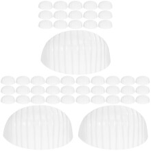 60Pcs PVC Hat Inner Stands White Hat Holders for Baseball Caps