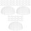 60Pcs PVC Hat Inner Stands White Hat Holders for Baseball Caps 4
