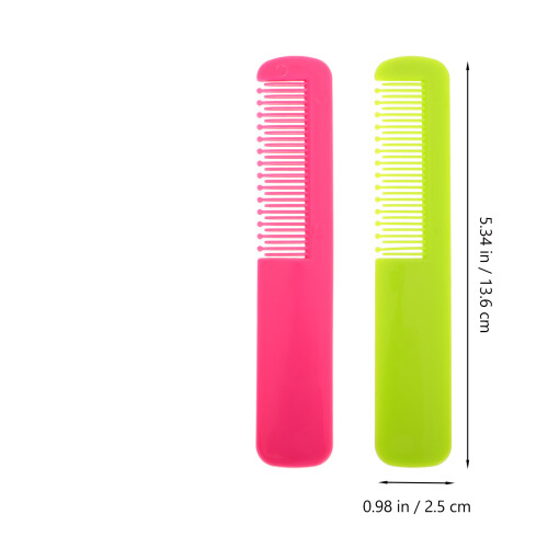 2Pièces Portable ABS Multi Usage Dents Rondes Douces 2