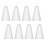 16Pcs White Silicone Protective Covers for Stylus Pen Nib Tips 2