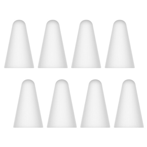16Pcs White Silicone Protective Covers for Stylus Pen Nib Tips 1