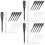 120Pcs Portable Golf Pencils Smooth Writing Soft Graphite Scoring Tool 7