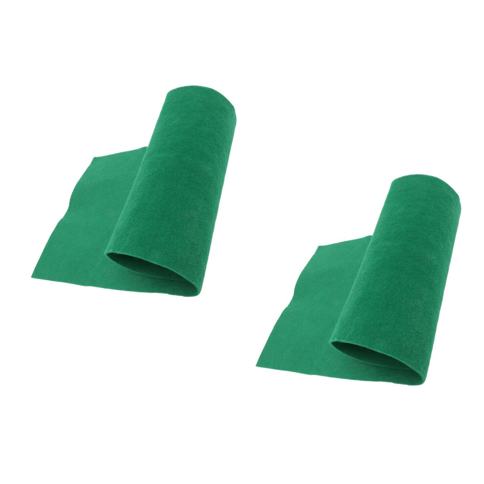 2Pcs Reptile Warm Mats Durable Cushions For Tortoise & Lizards Green
