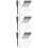 120Pcs Portable Golf Pencils Smooth Writing Soft Graphite Scoring Tool 9