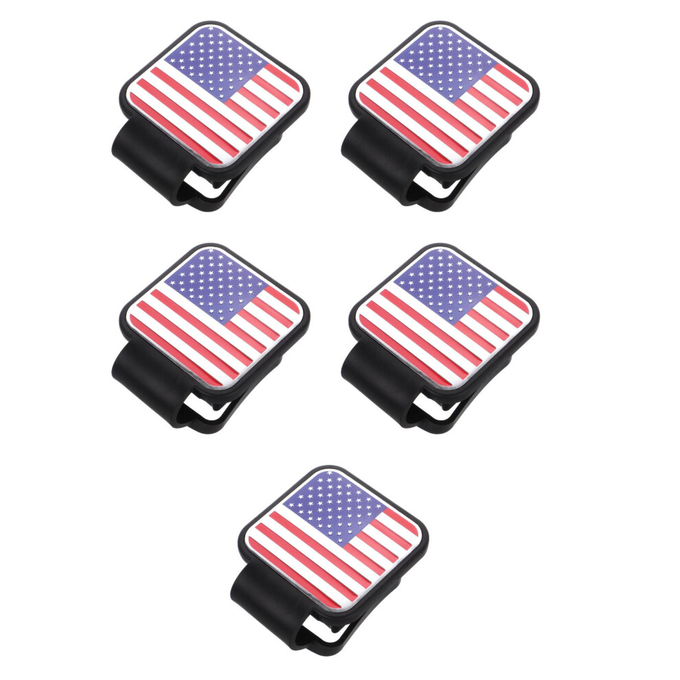 5Pcs Rubber Tow Hitch Cover Multi Color Durable Trailer Hook Dust Plug 3713322527137