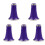5Pcs Plastic Clarinet Bells for Players Lightweight Purple Replacement 1
