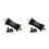 2Pcs Black Ceramic Bearing Central for Mountain Road and Folding Bikes 6