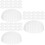 60Pcs PVC Hat Inner Stands White Hat Holders for Baseball Caps 7