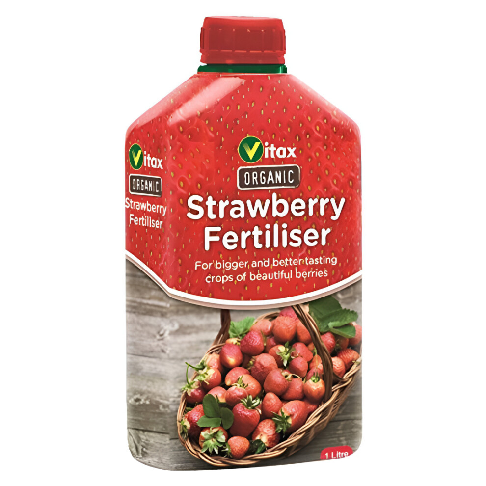 Monal Vitax Organic Strawberry Feed 1L Fruit Plant Fertiliser